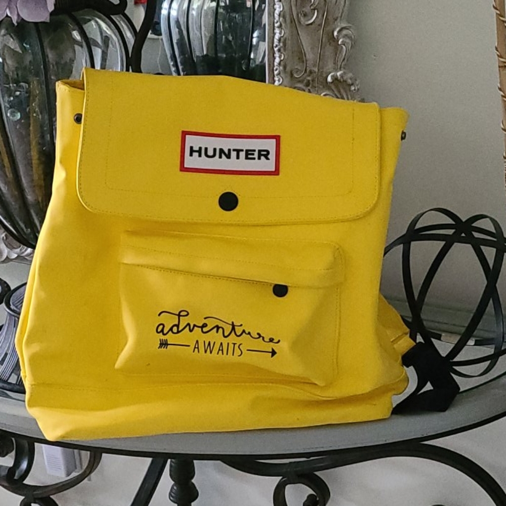 Hunter for Target large yellow backpack
